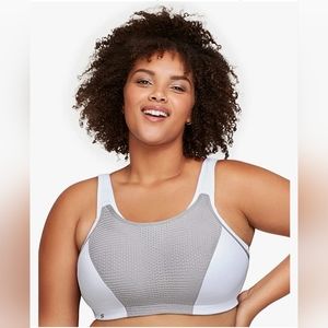 GLAMORISE Sports Bra - Double Layer Control